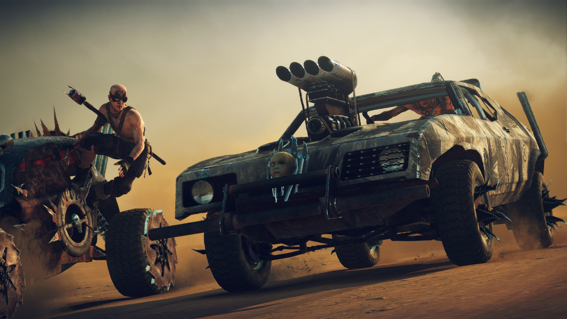 A screenshot from 2015's Mad Max video game.