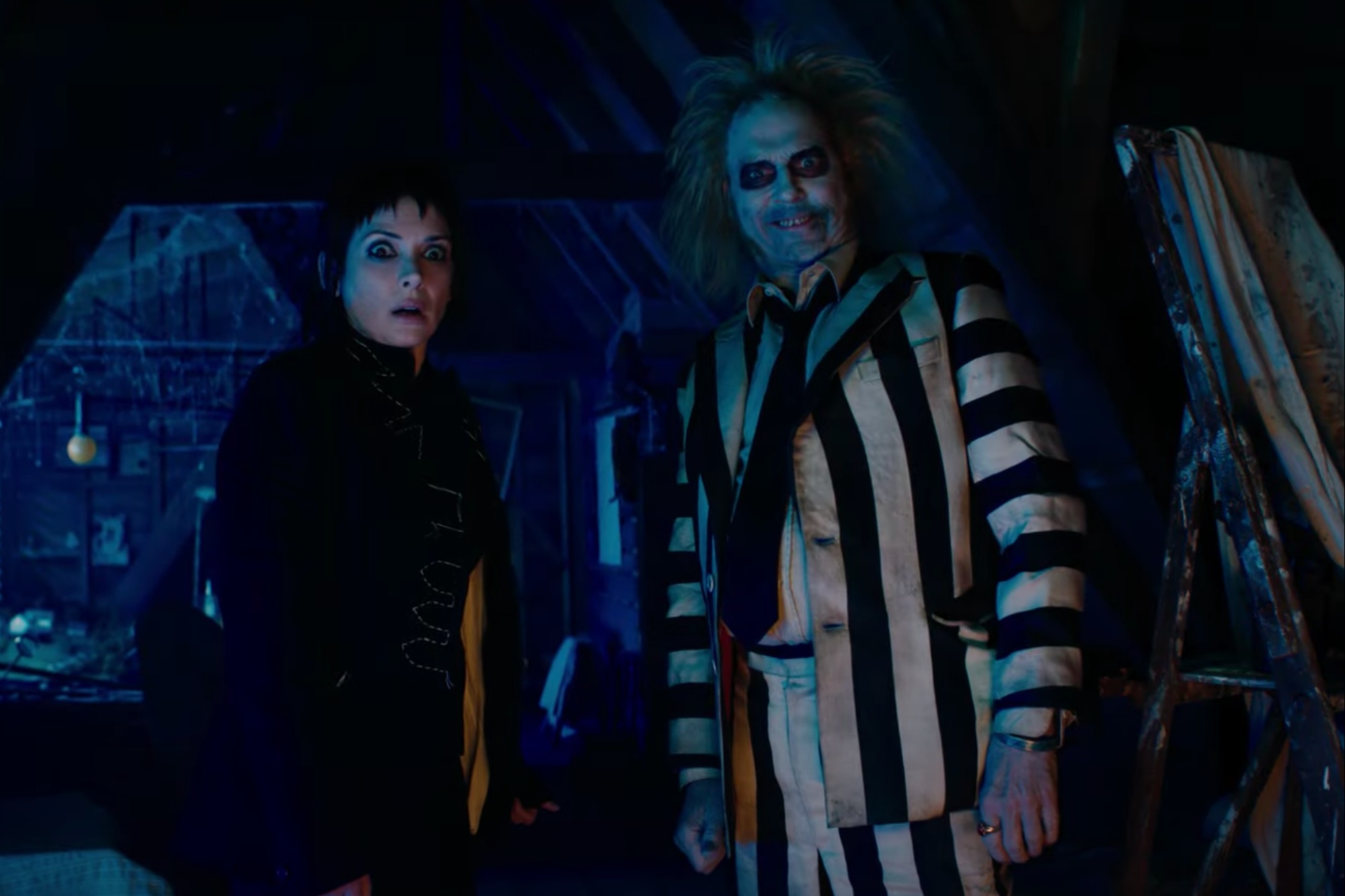 Michael Keaton’s outlaw ghost returns in the new Beetlejuice Beetlejuice trailer