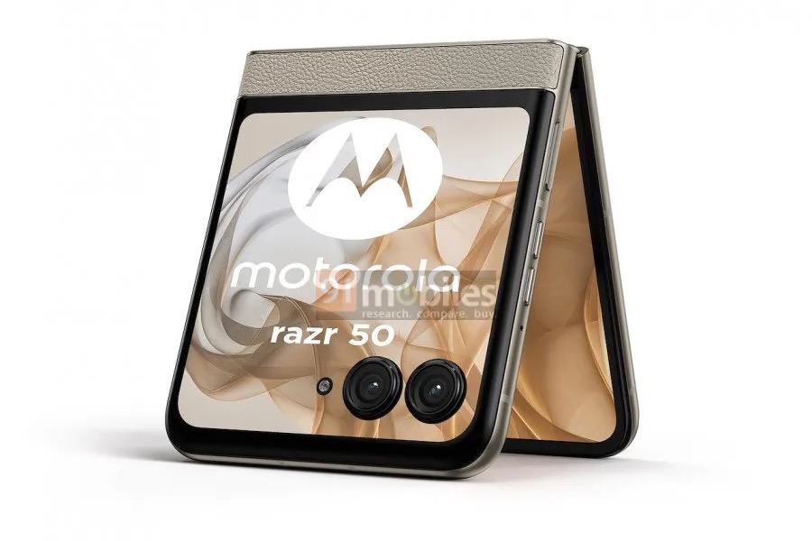 Maqueta de Motorola Razr 50/Razr (2024). 