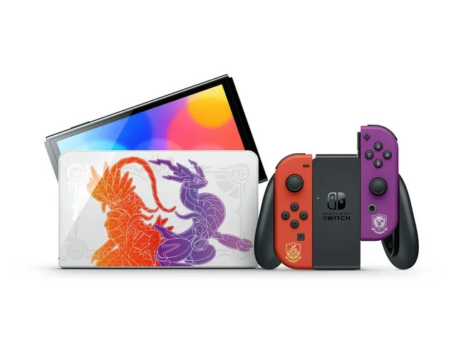 Модель Nintendo Switch OLED: Pokémon Scarlet & Violet Edition