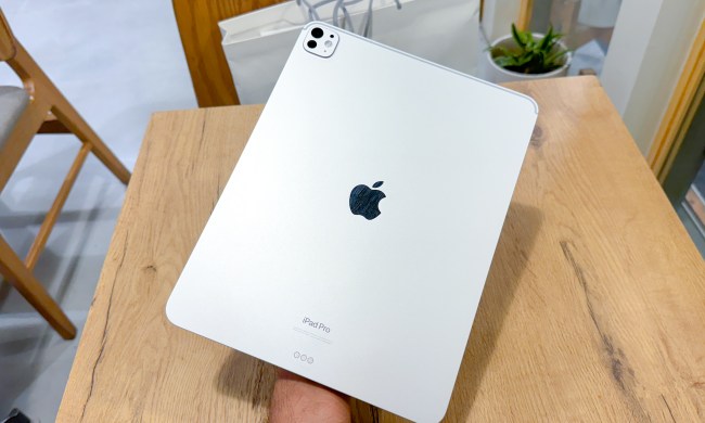 rear shell of M4 iPad Pro.