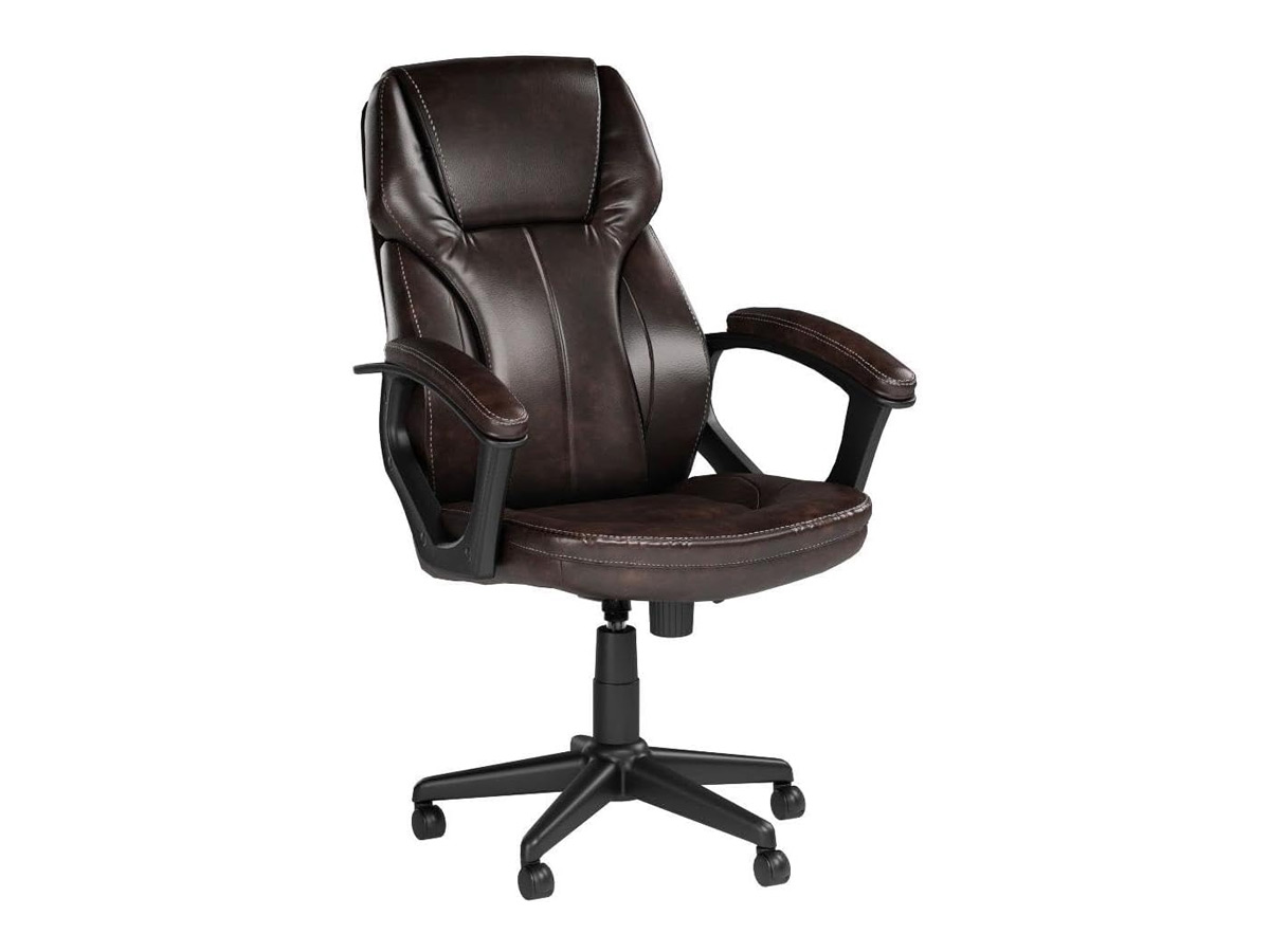 The Serta Manager ergonomic computer chair in roasted chestnut against a white background.