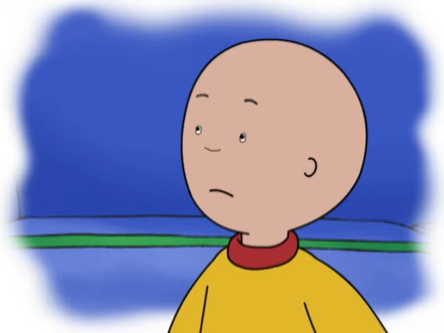 Caillou in "Caillou."