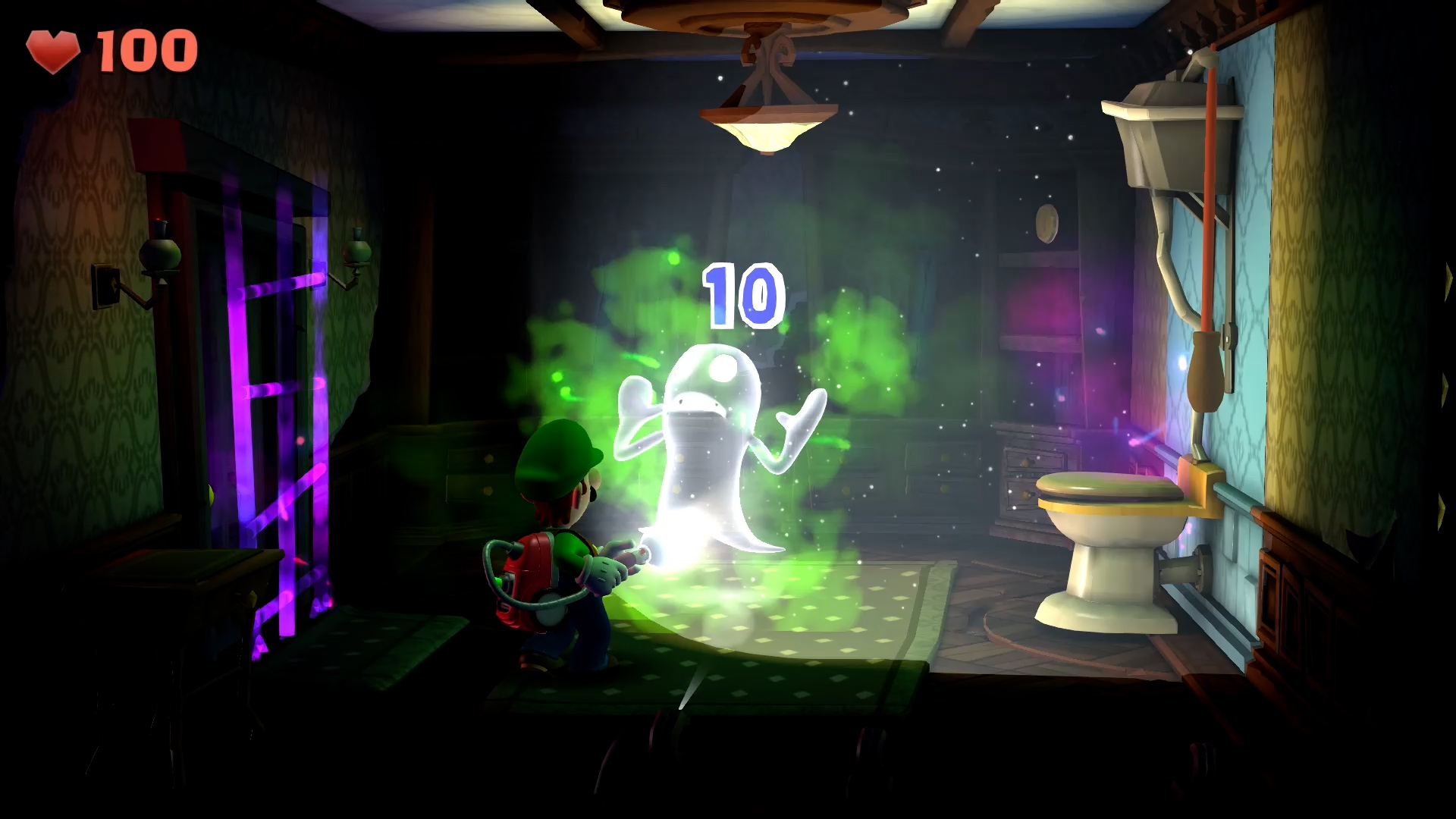 گیم پلی Luigi's Mansion 2 HD.