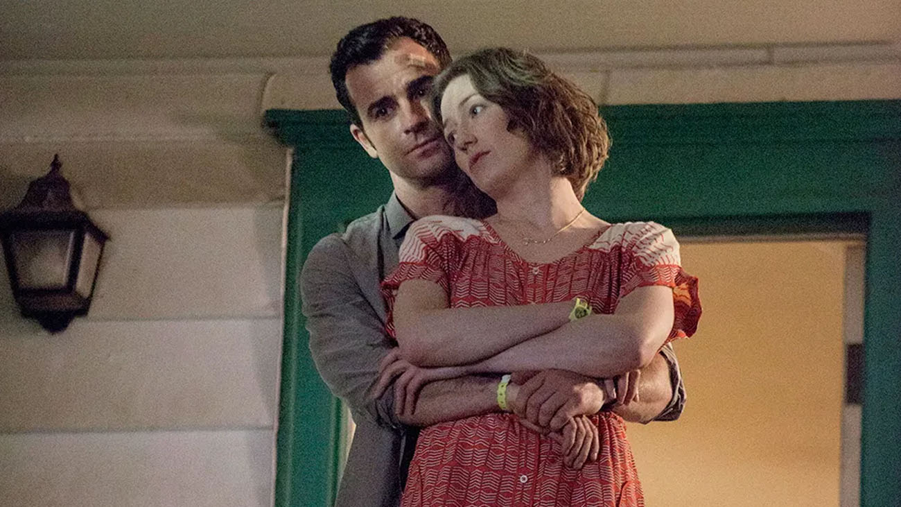 Justin Theroux et Carrie Coon dans The Leftovers.