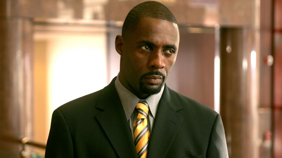 Idris Elba dans le rôle de Stringer Bell sur The Wire.