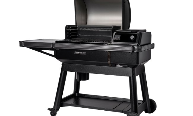 The Traeger Grills Ironwood wood pellet grill on a white background.