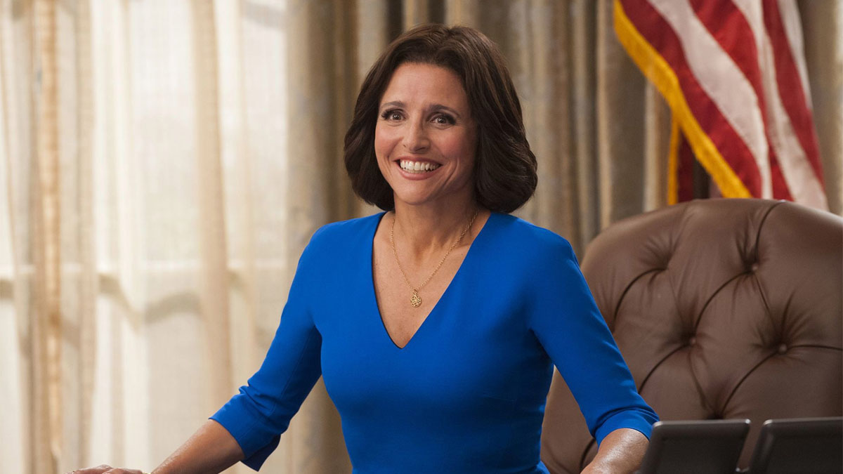 Julia Louis-Dreyfus in Veep.