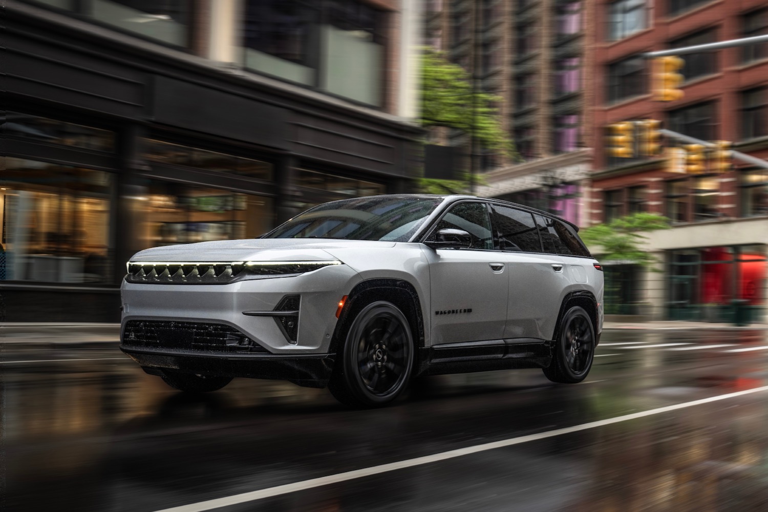 Jeep joins the EV party with the 600-horsepower Wagoneer S