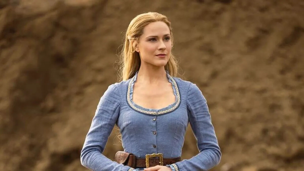 Evan Rachel Wood in "Westworld."