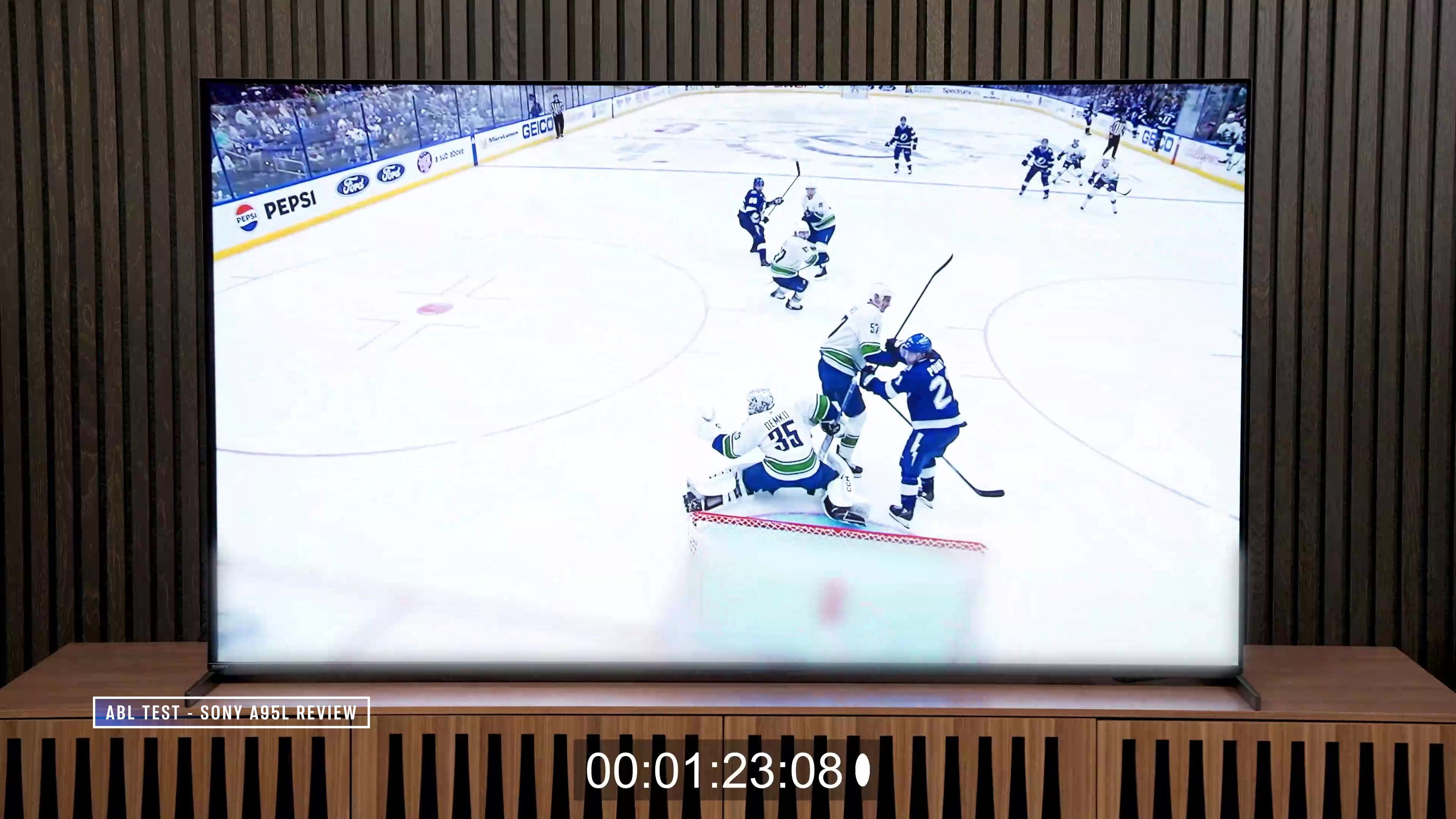 Abl auf OLED-TV-Testhockey