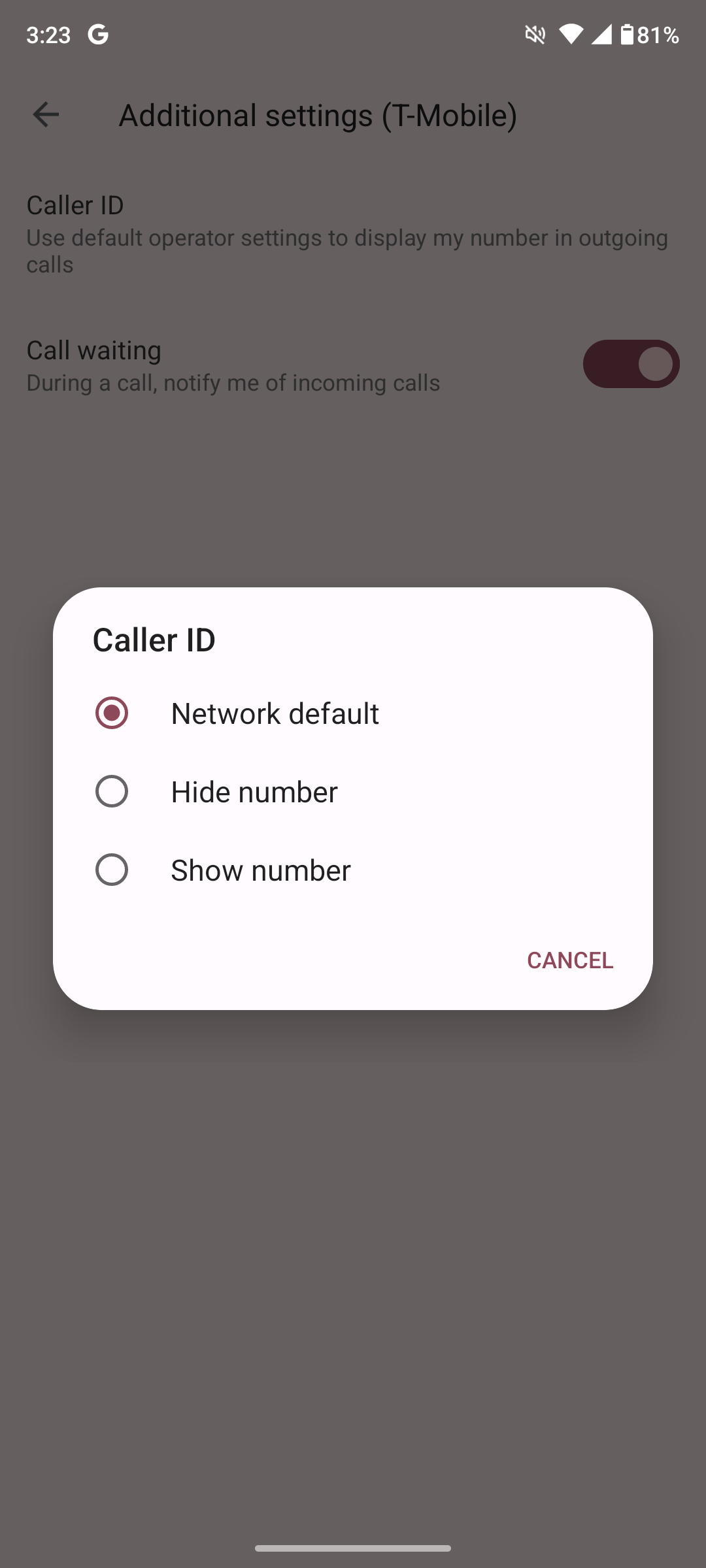 Как сделать свой номер конфиденциальным на телефоне Android