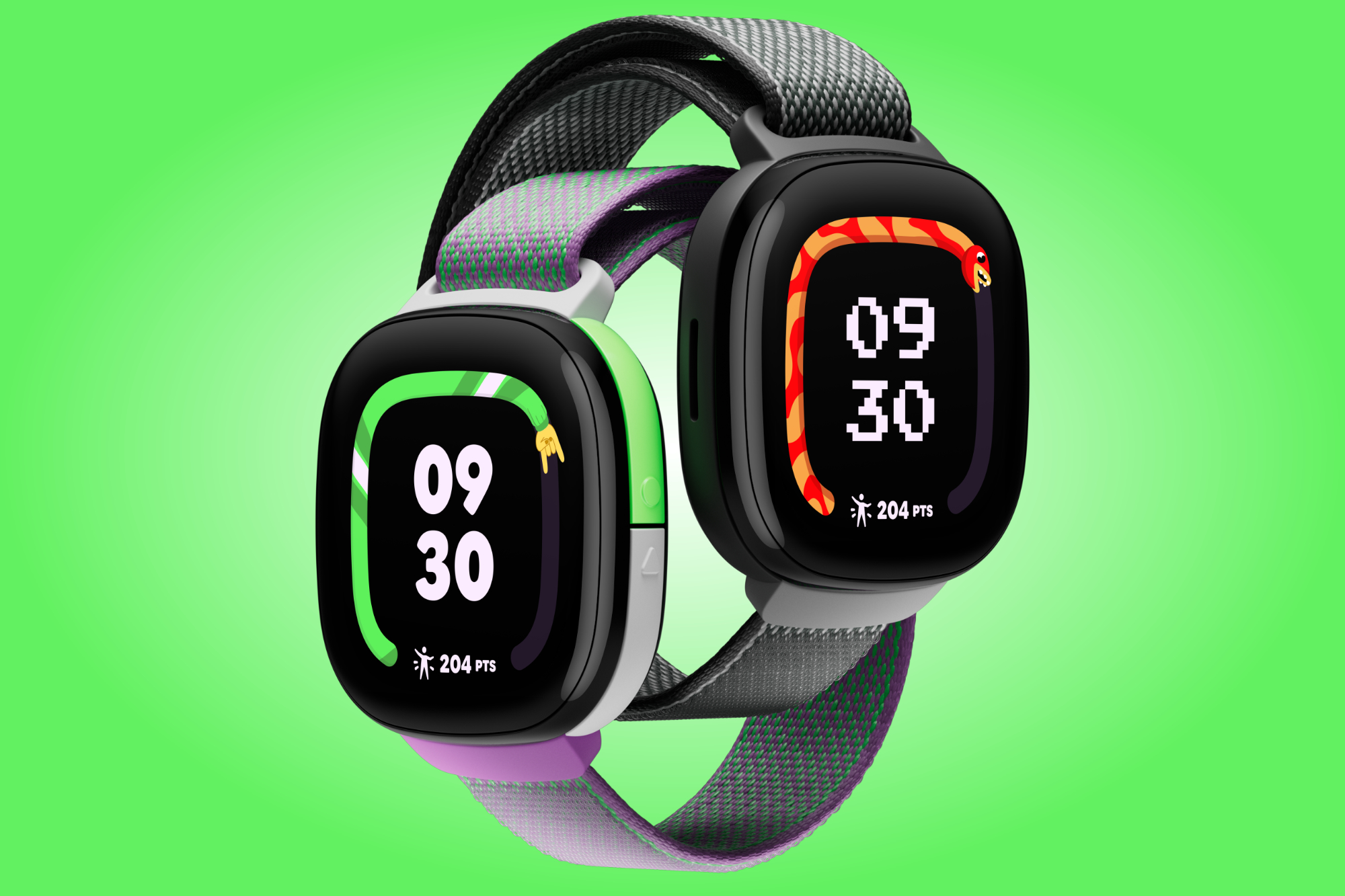 Render oficial del producto Fitbit Ace LTE.