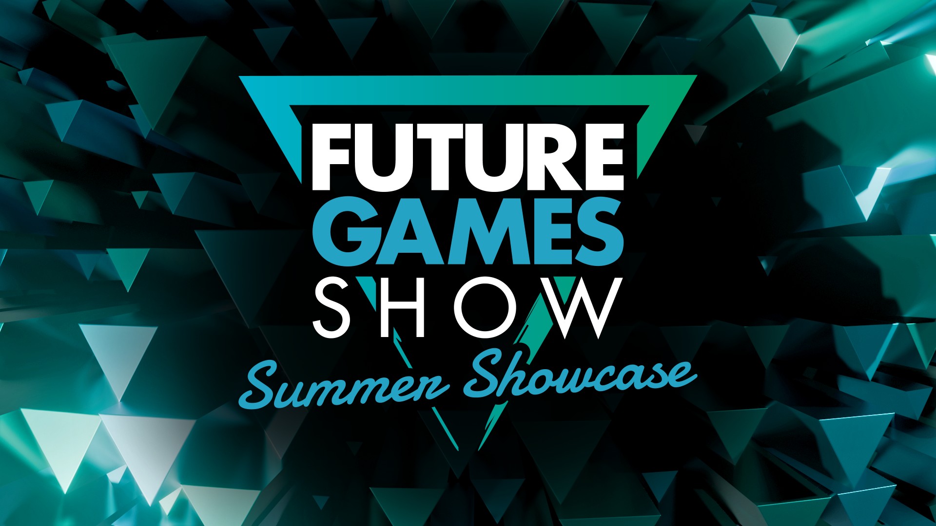The logo for the Future Games Showcase appears on a blue background.