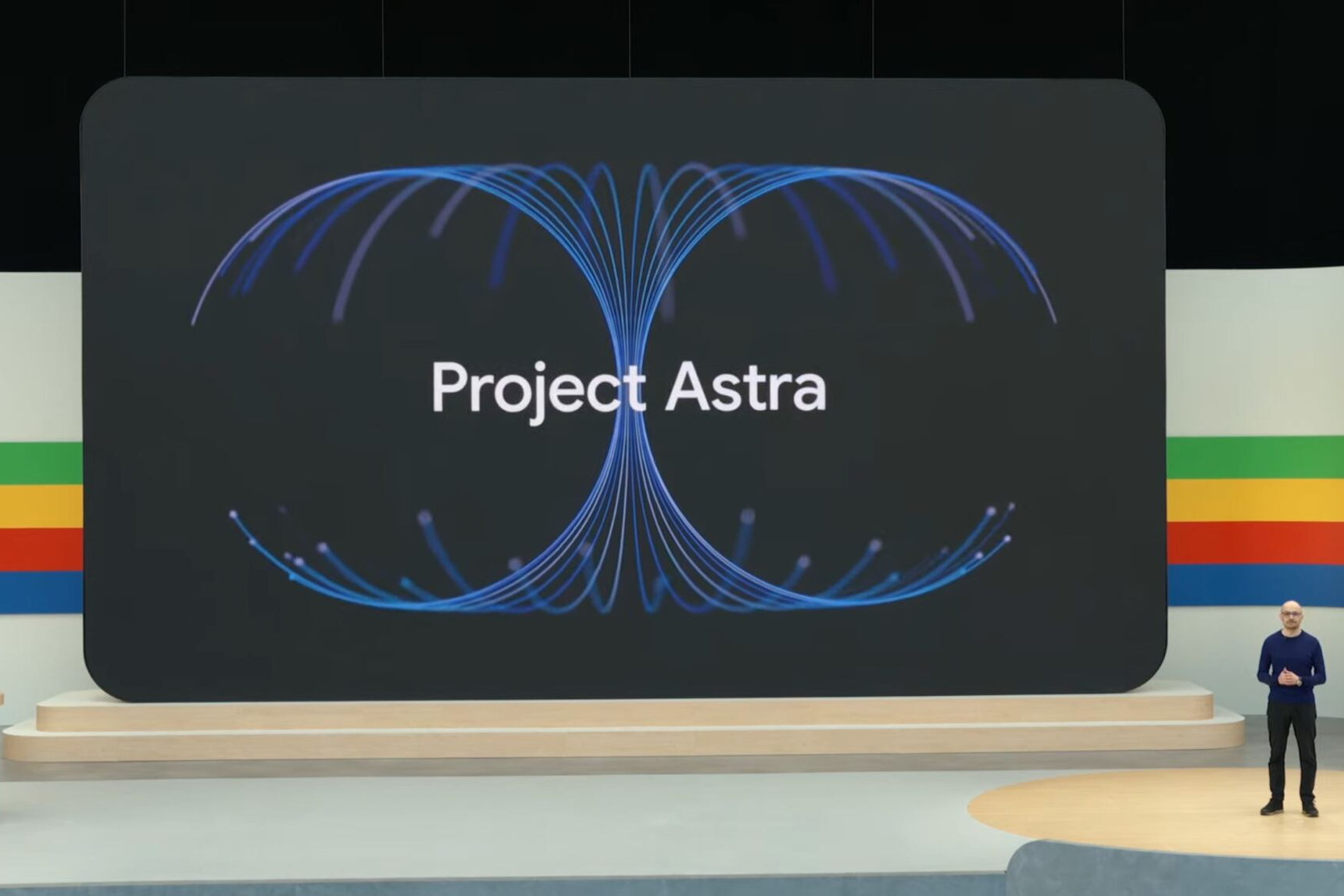 Google представляет проект Astra на Google I/O 2024.