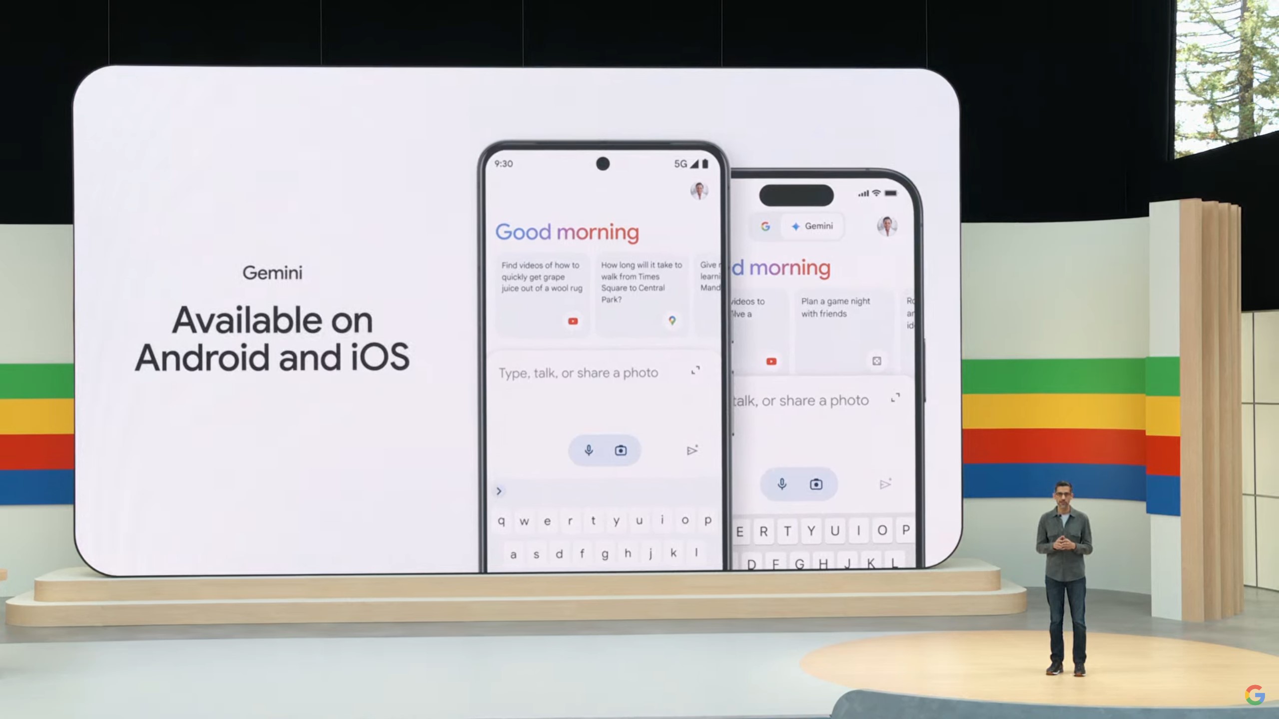 Google Géminis en iOS y Android.