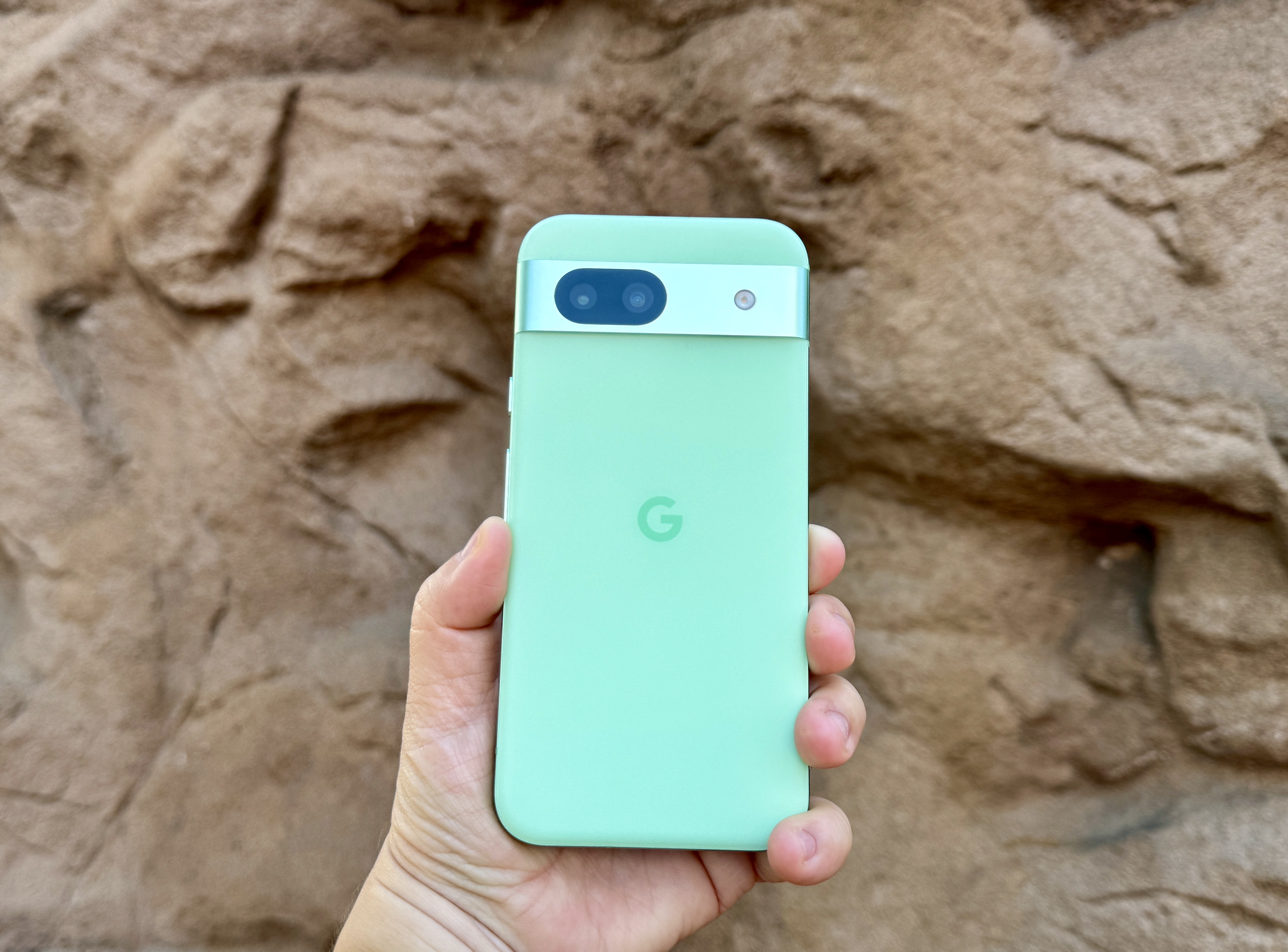 Aloe'de Google Pixel 8a.