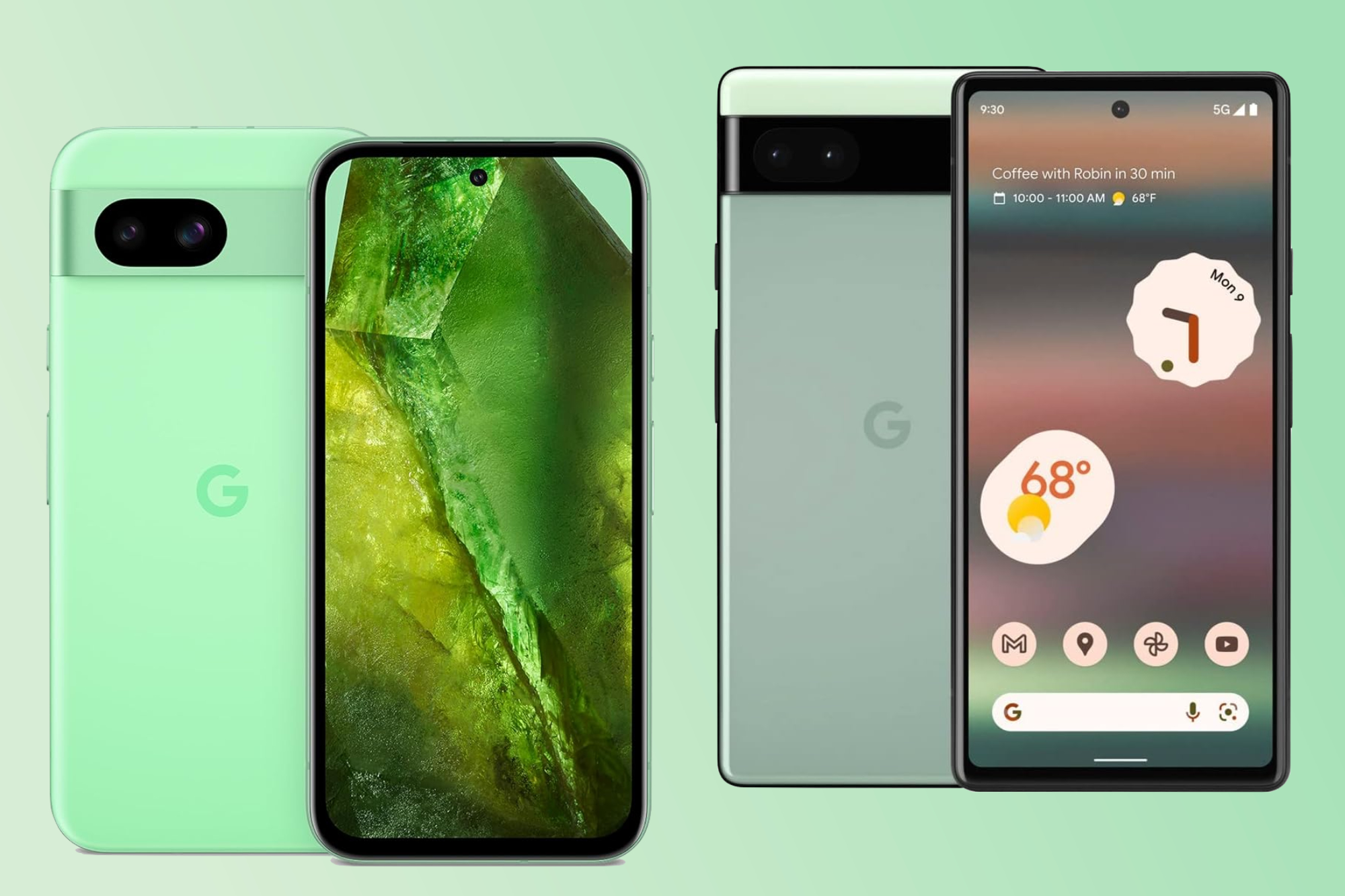 Google Pixel 8a против Pixel 6a: пора ли обновляться?