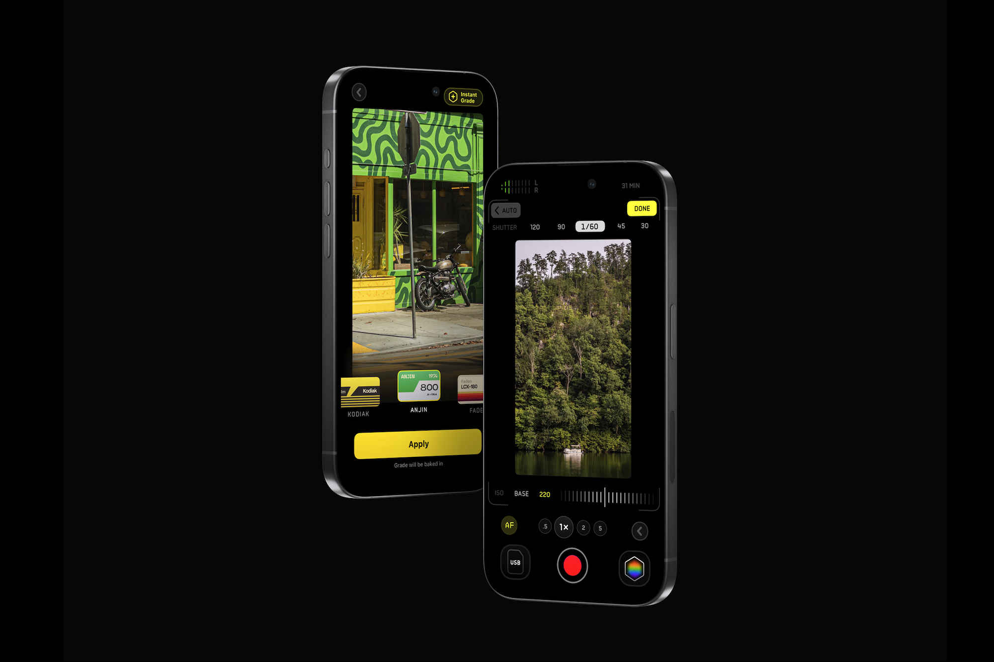 Capturas de pantalla de la aplicación Kino.
