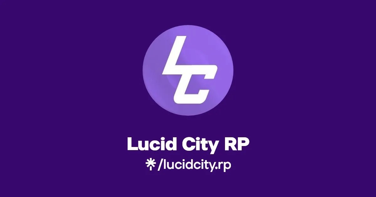 The lucid city RP logo.