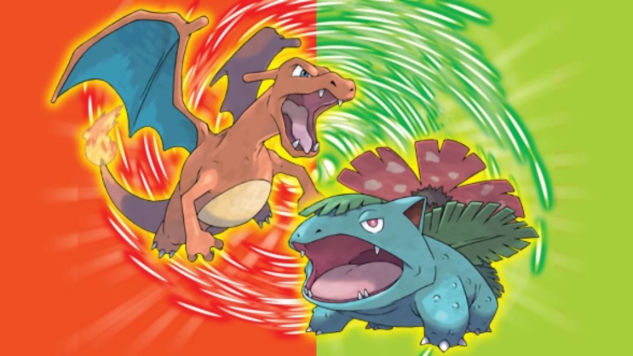 Charizard and Venusaur.