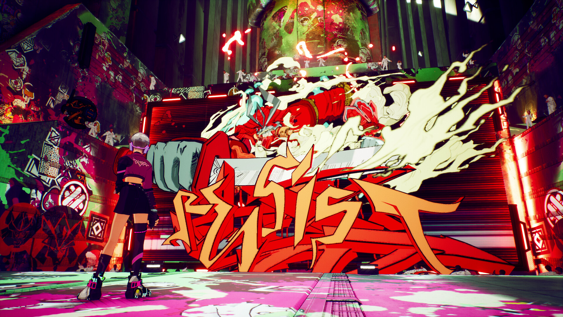 RKGK mashes Hi-Fi Rush and Jet Set Radio up into one stylish game