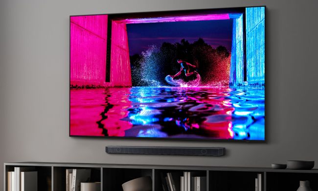 Samsung S90D 4K OLED TV.