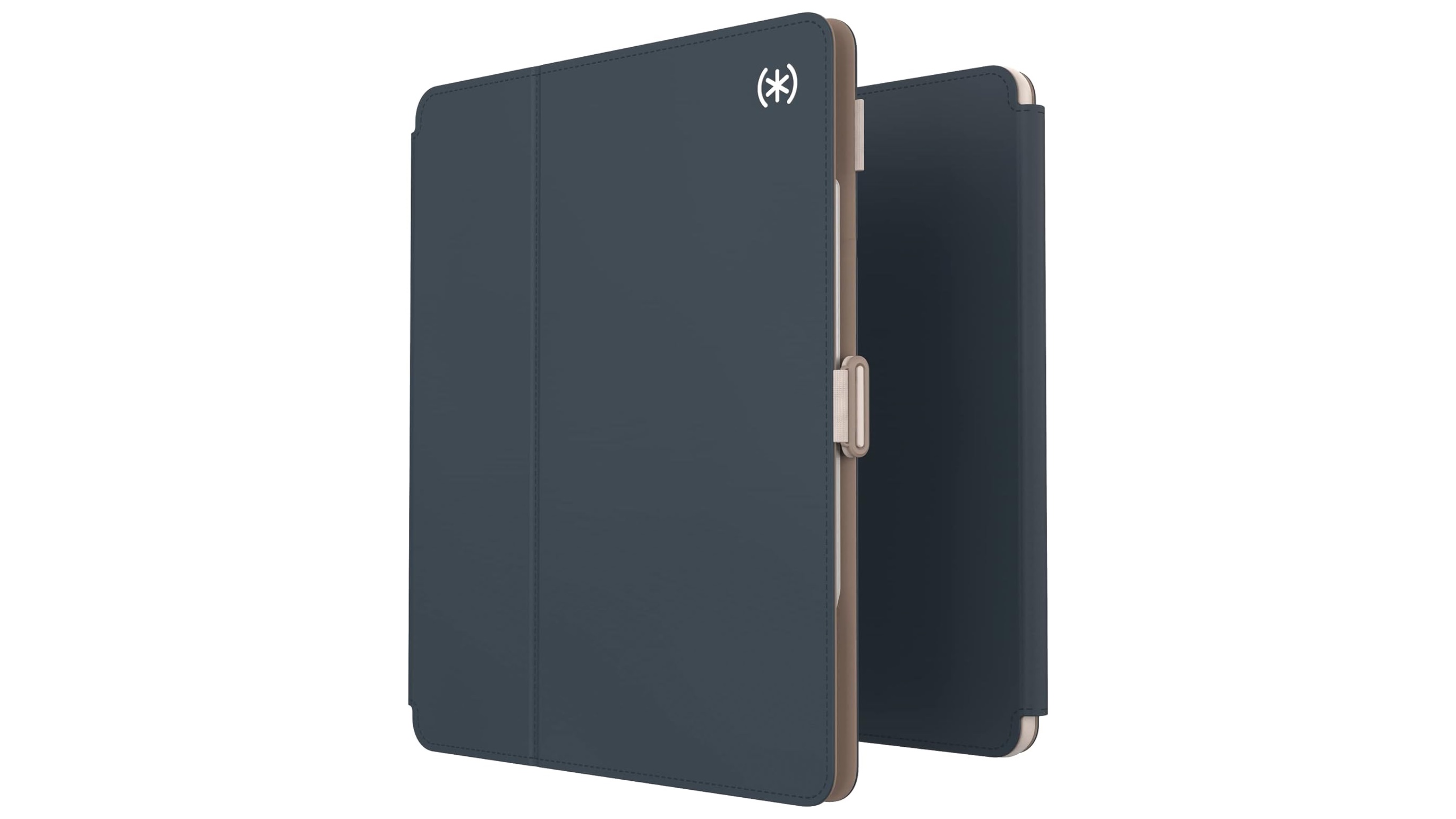 Speck Balance Folio in charcoal for iPad Pro 2022 12.9-inch.
