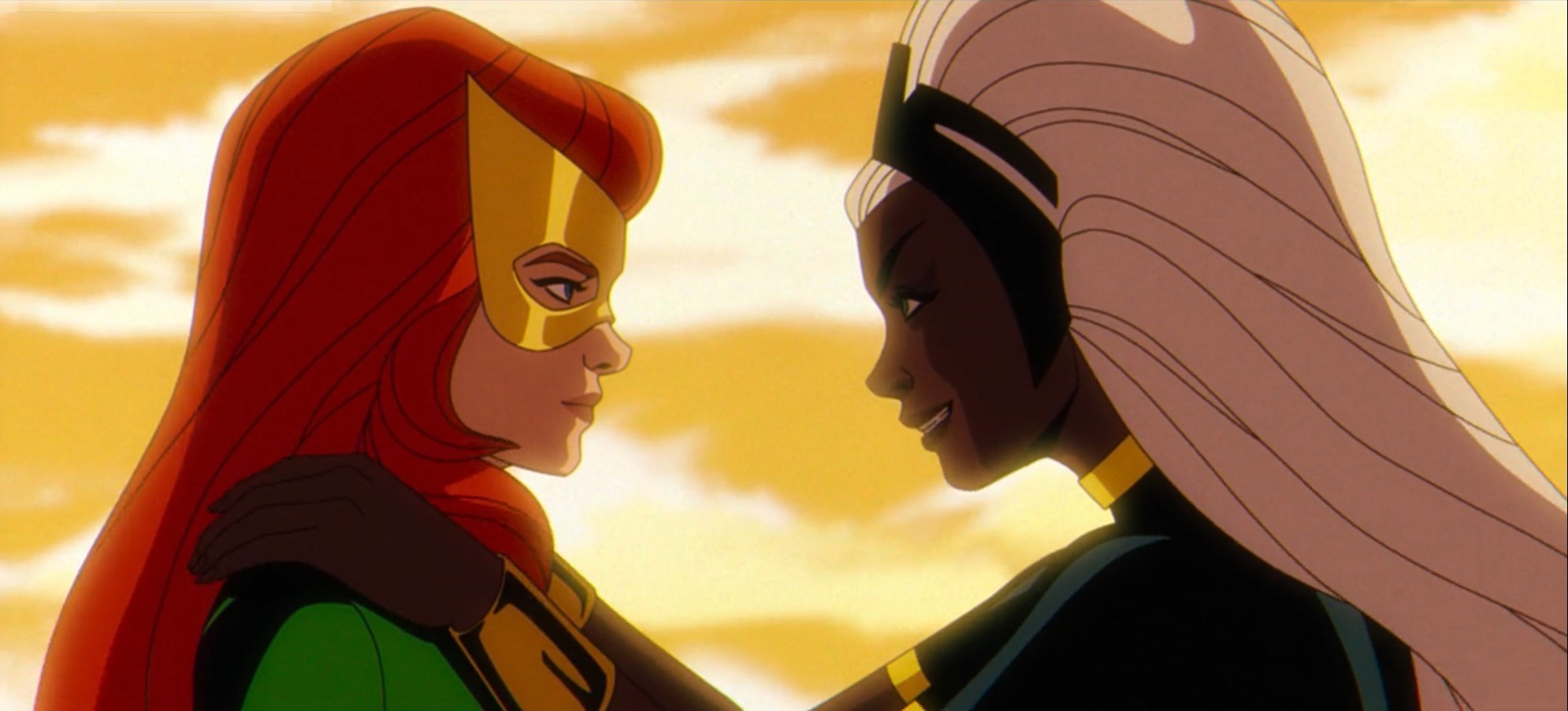 Marvel Girl e Storm compartilham um momento em X-Men '97.