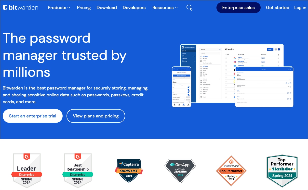 The best free password managers