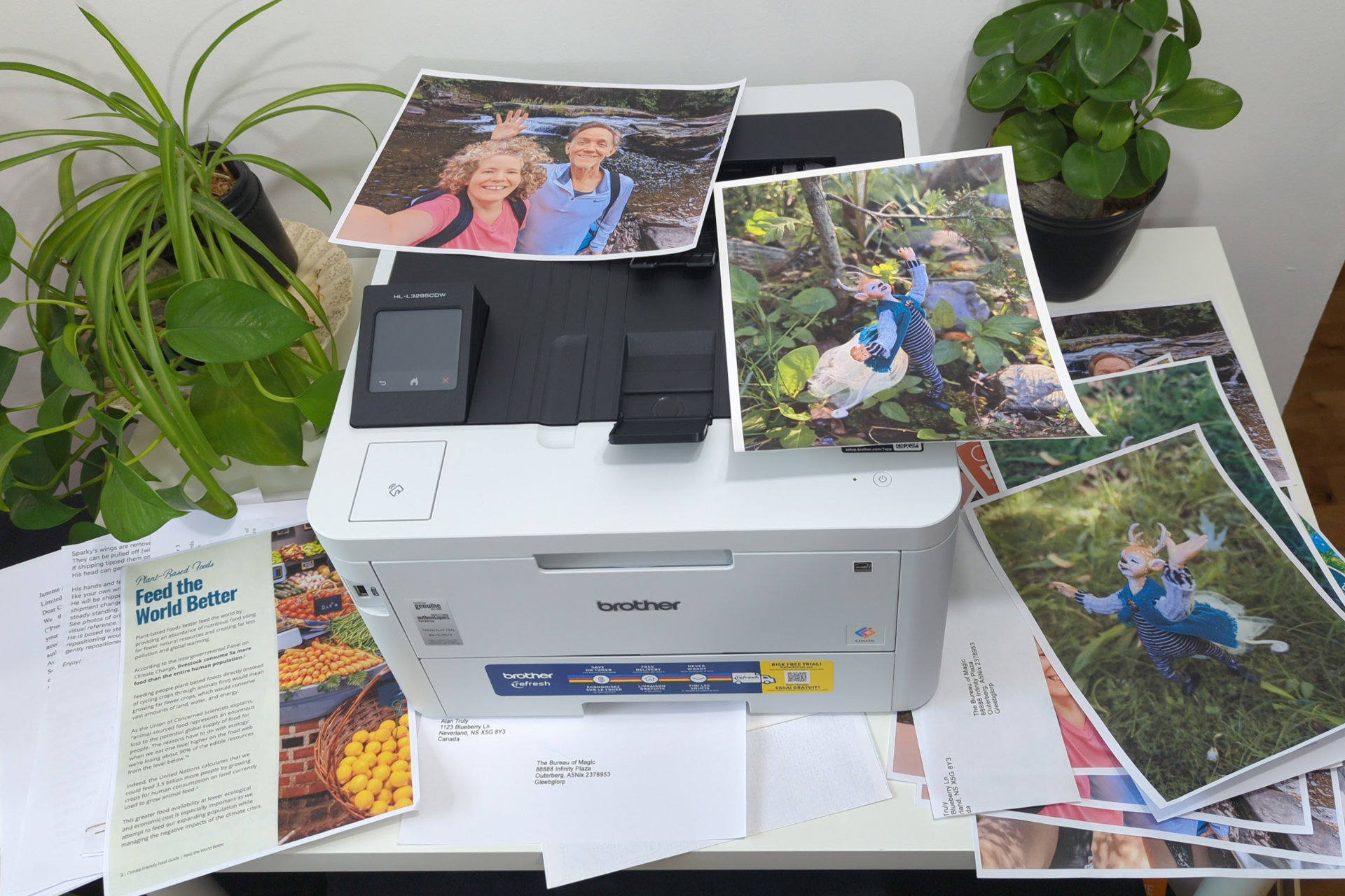 Brother's HL-L3295CDW is fast with great color document quality.