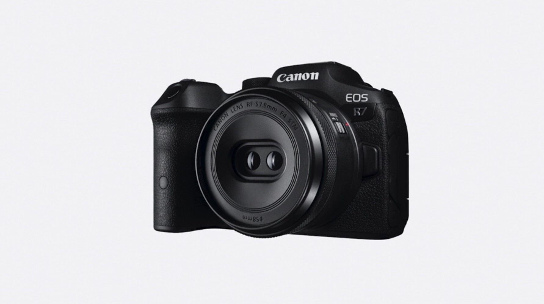 Пространственный объектив для камеры Canon EOS R7.