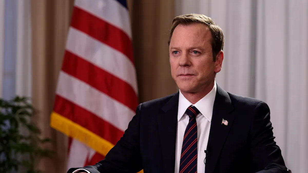 Kiefer Sutherland in Designated Survivor.