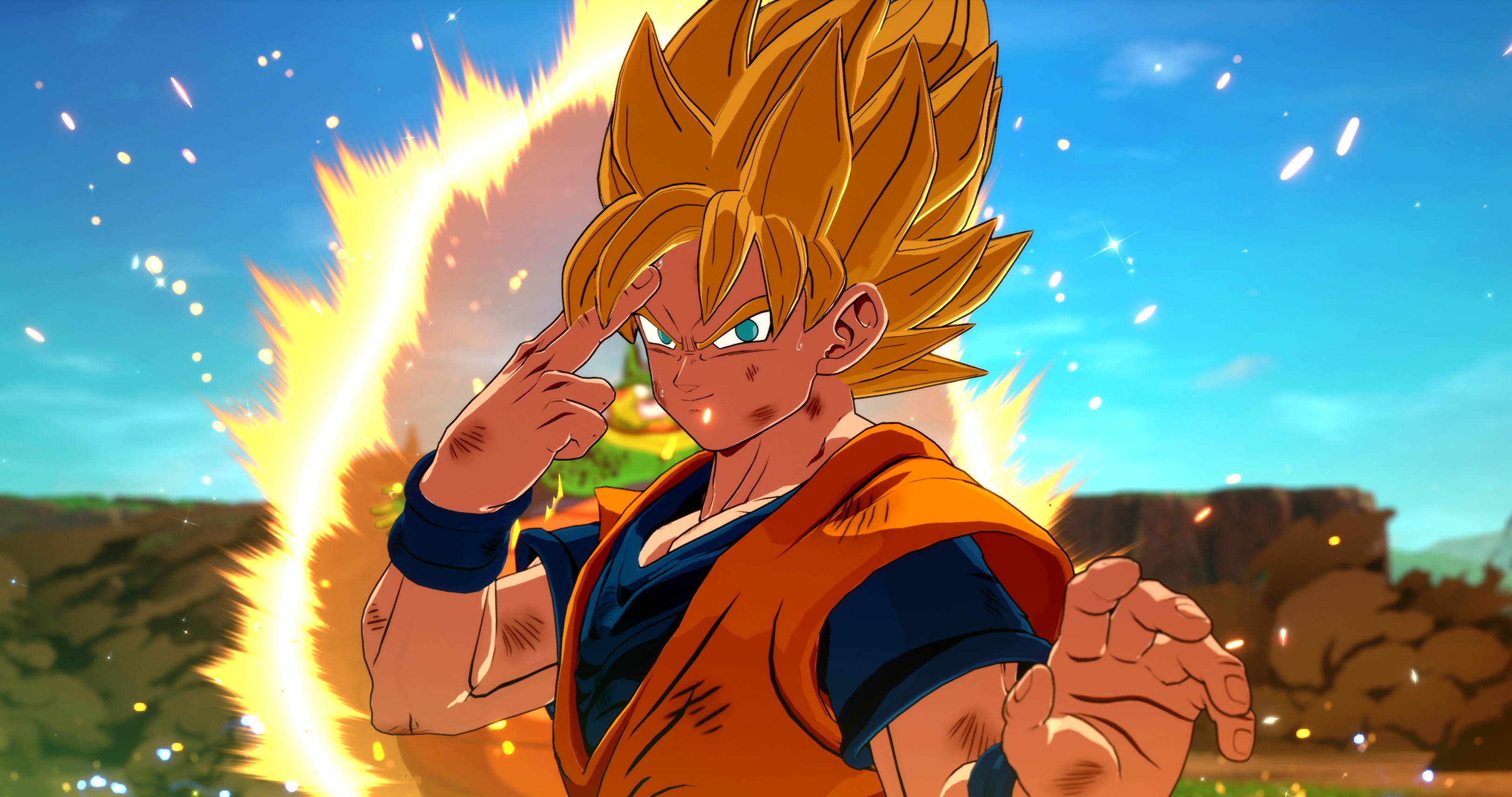 Goku en Dragon Ball: Sparking! Cero.