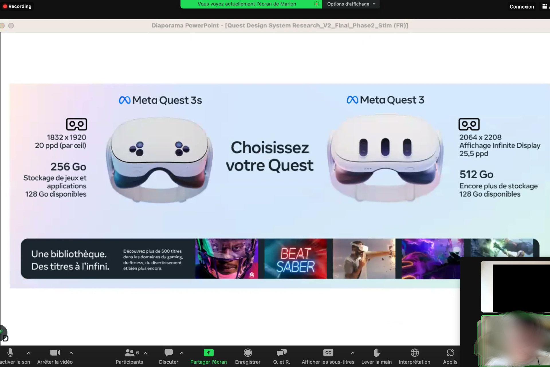 A leaked image compares Quest 3S and Quest 3.