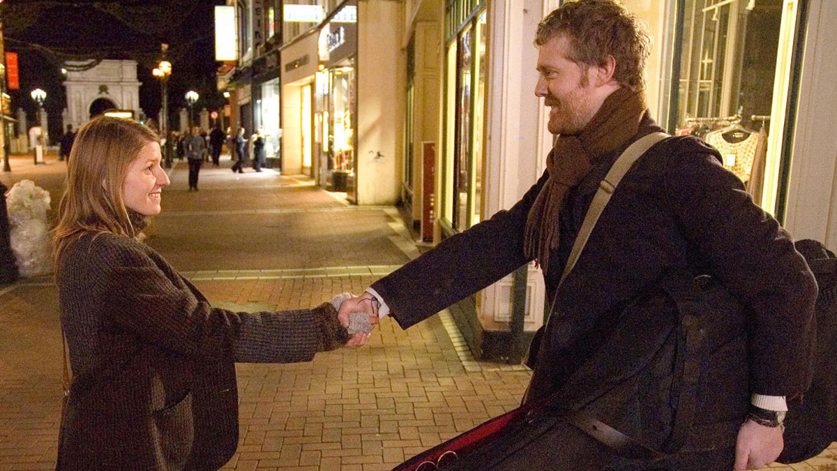 Markéta Irglová and Glen Hansard in Once.