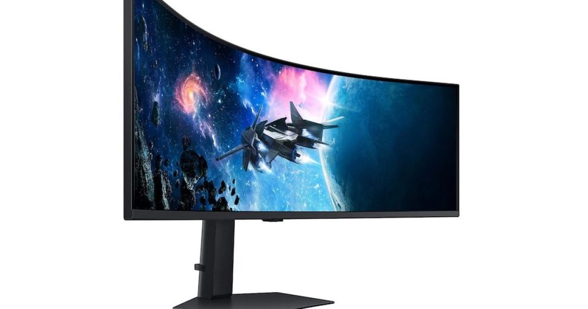 Samsung 49-inch curved gaming monitor is 0 today