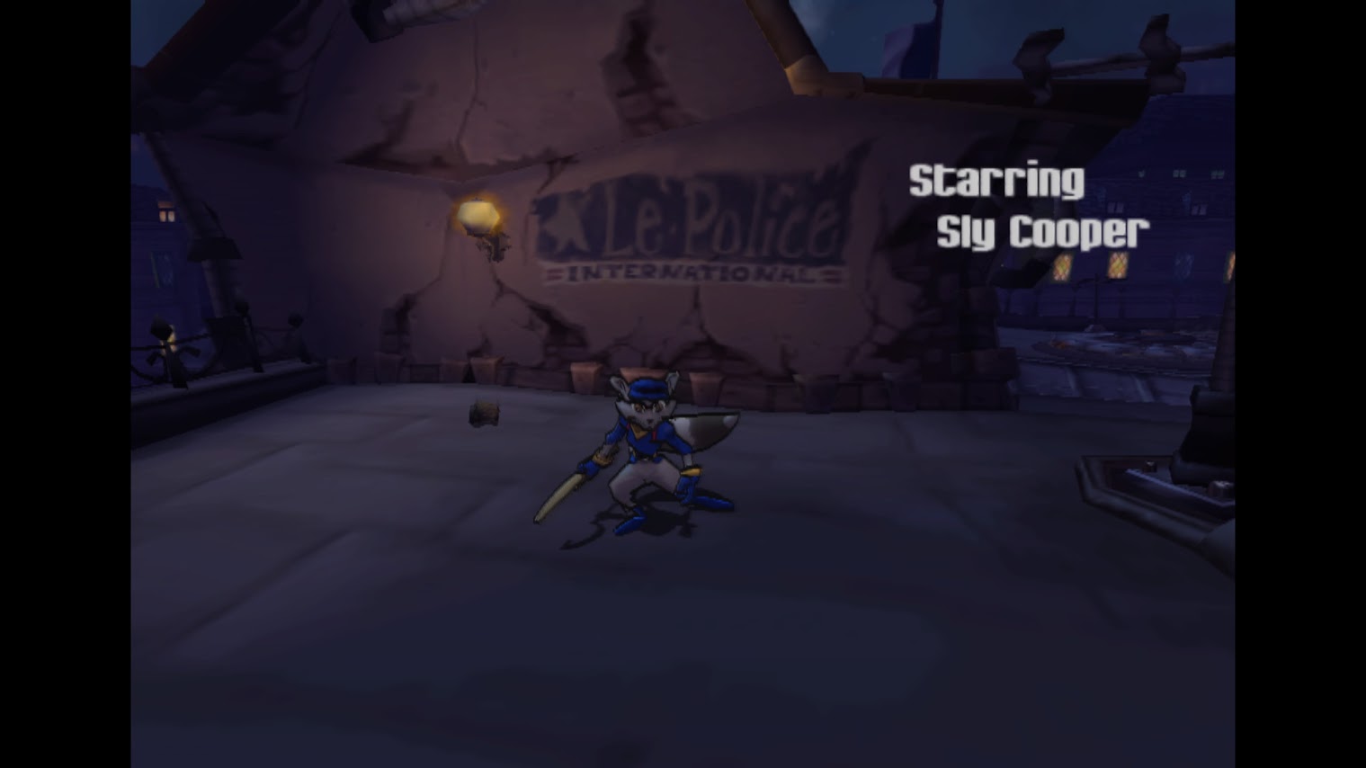 Gameplay from Sly Cooper.