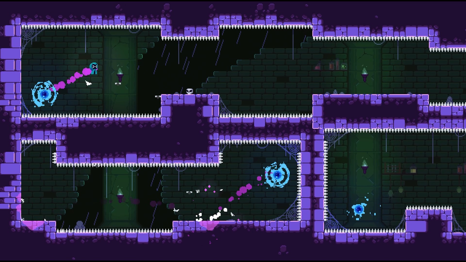 This retro platformer is like Super Meat Boy or Celeste if you couldn’t jump