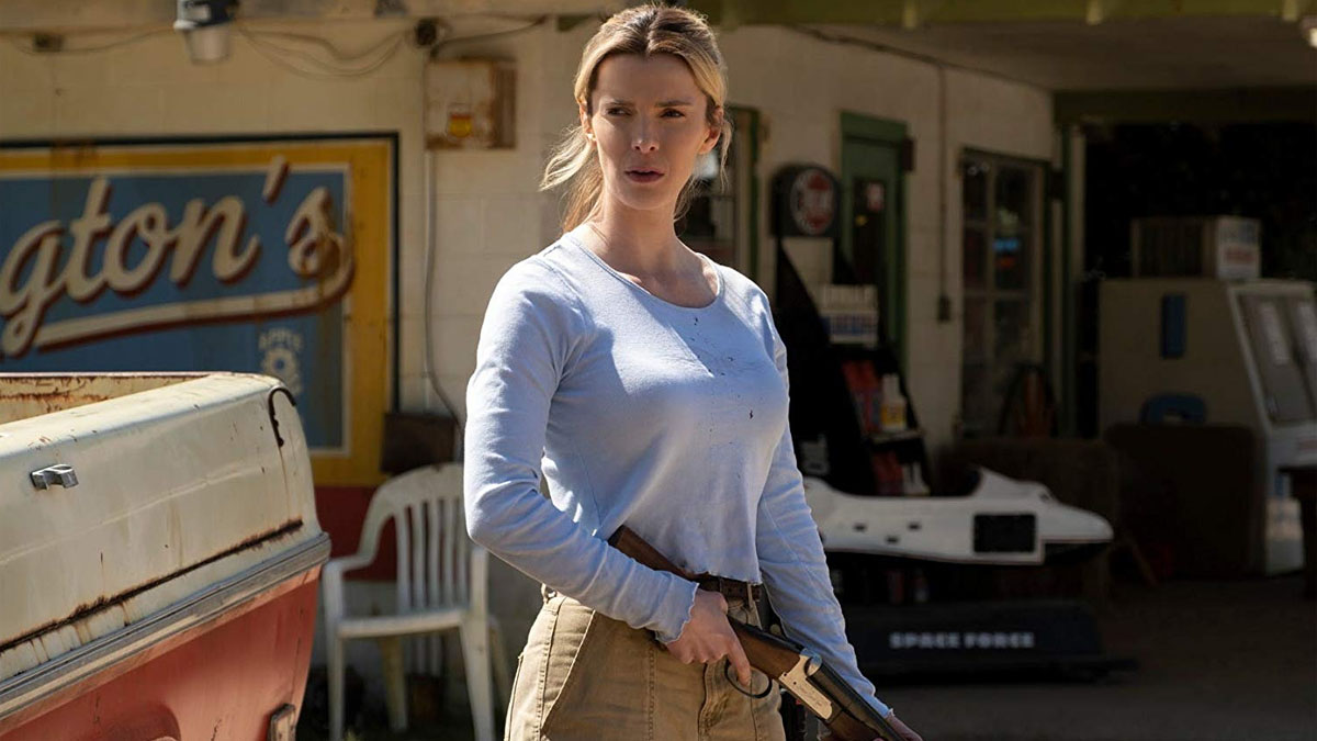 Betty Gilpin dans La Chasse.