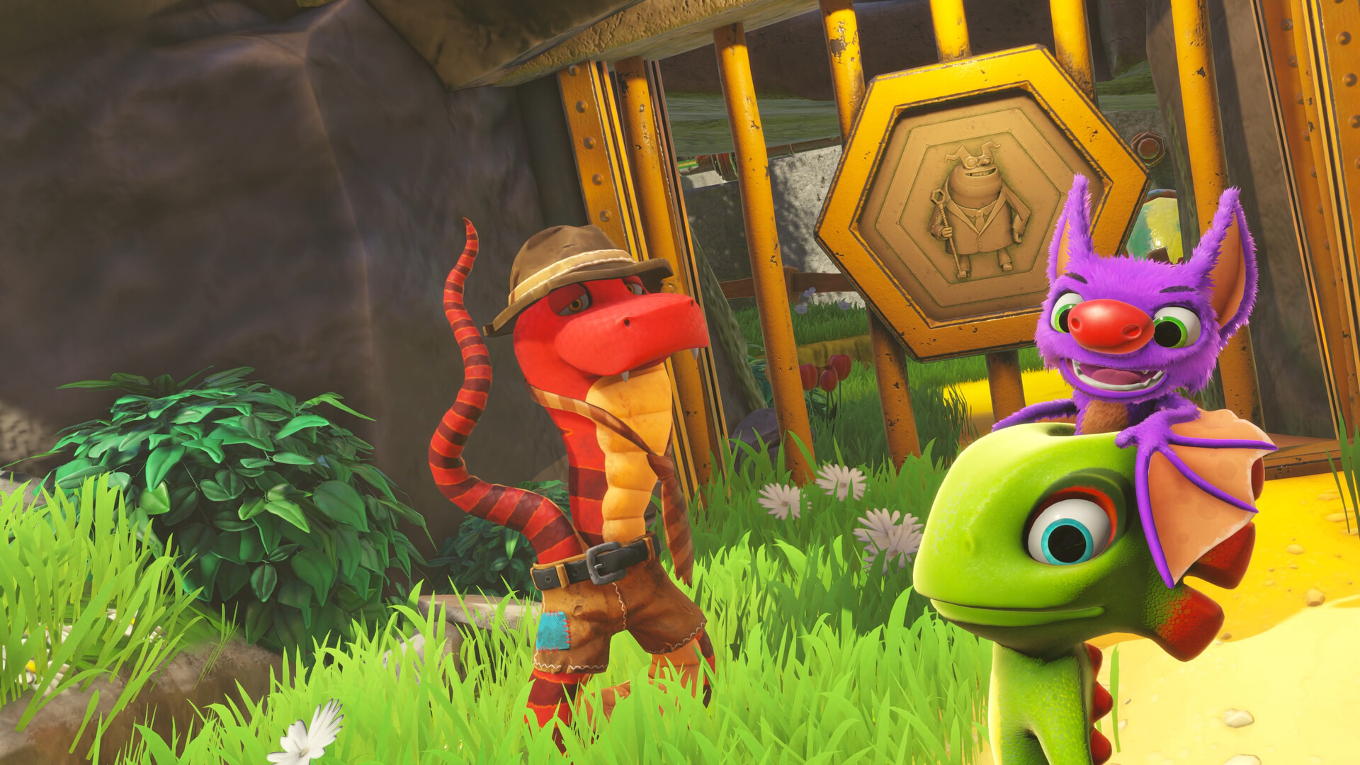 Una captura de pantalla de Yooka-Replaylee.