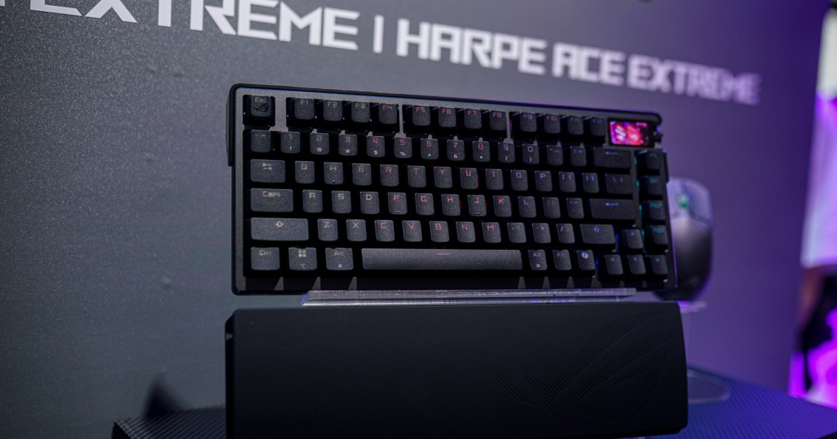 Asus’ new gaming keyboard is the sleeper hit of Computex