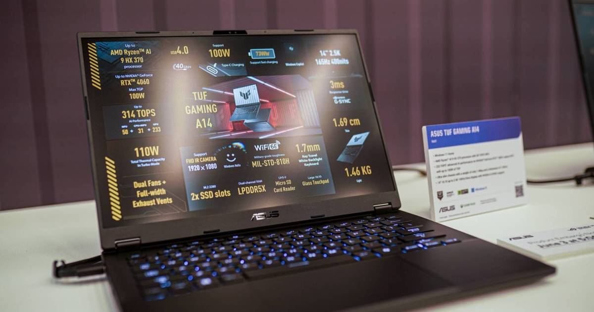 Asus Unveils Game-Changing Laptops: TUF A14 and ProArt Series - Sleek Designs, Impressive Performance, and AI Assistance for Gamers, Creatives, and Professionals