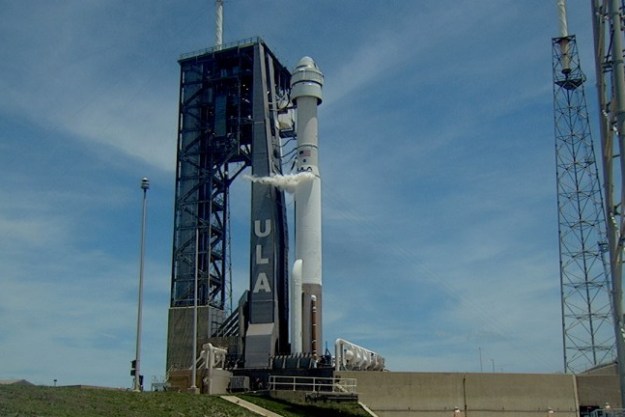 Boeing’s Starliner spacecraft atop the United Launch Alliance Atlas V rocket is seen on the launch pad of Space Launch Complex-41 at Cape Canaveral Space Force Station in Florida on Saturday, June 1, 2024