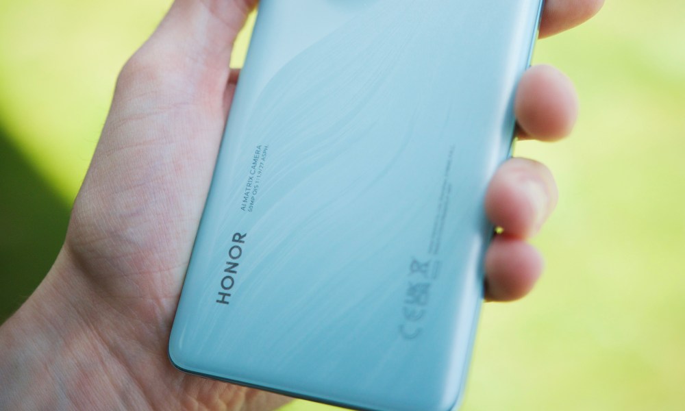 The back of the Honor 200 Pro.