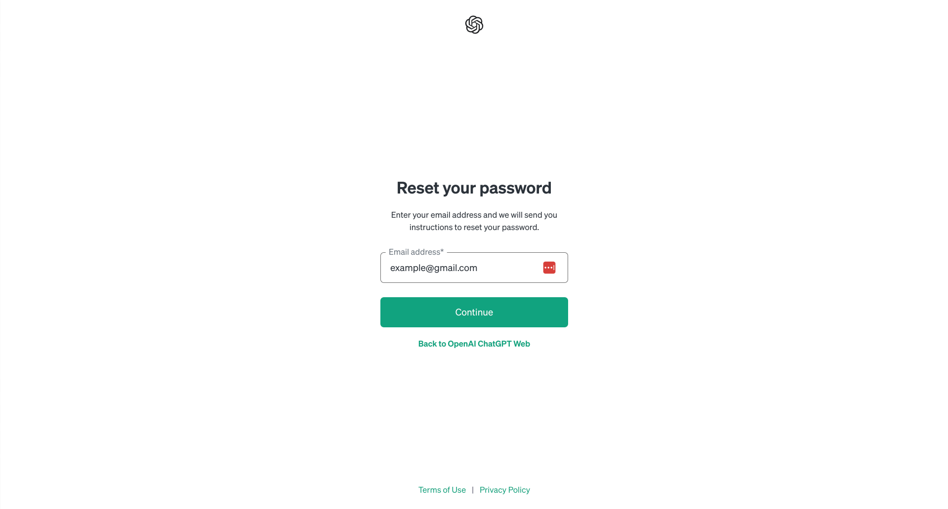 How to change your password in ChatGPT