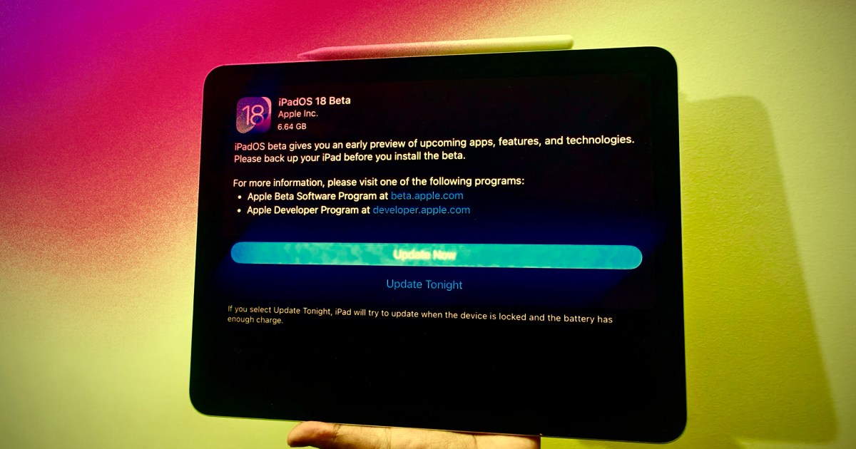 How to download iPadOS 18 on your iPad right now | Tech Reader