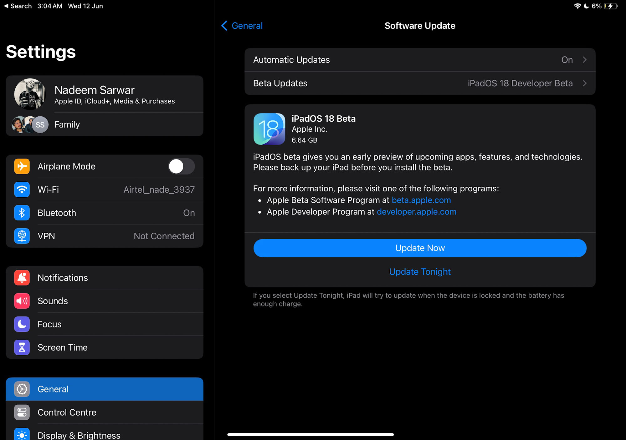 How to download iPadOS 18 on your iPad right now