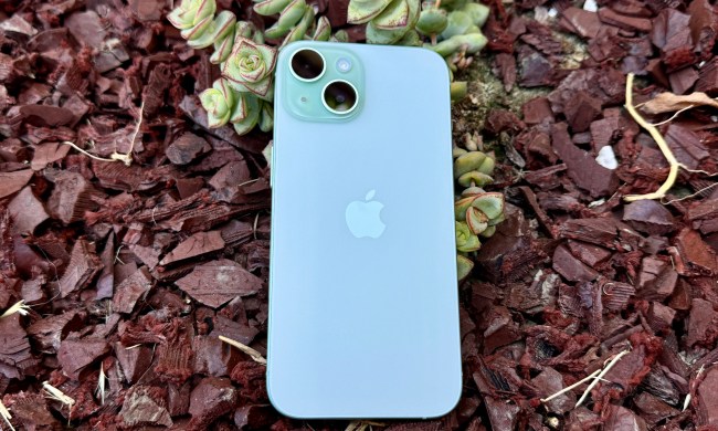 Green iPhone 15.