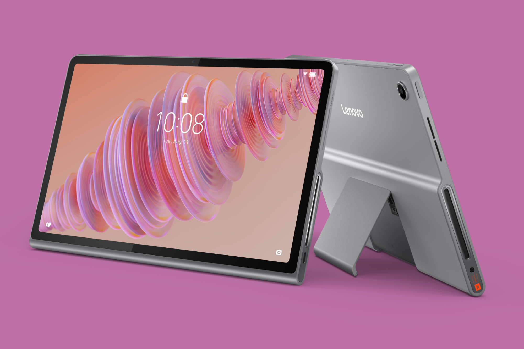 Un render de la tableta Android Lenovo Tab Plus.